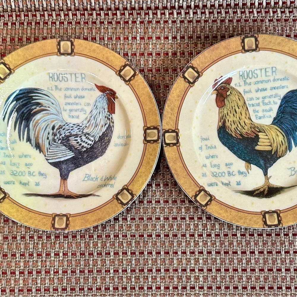Henrietta salad plates set of 2